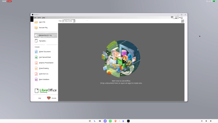 Oft starten Linux-Apps mit GUI mit Grafikfehlern. (Screenshot: Golem.de)